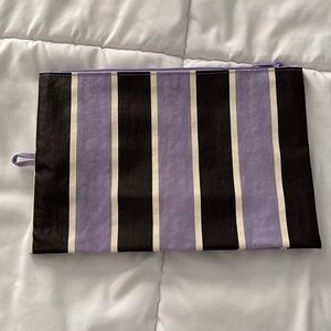BAGGU Stripes Medium Go Pouch NWOT